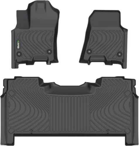 Vista 7 de HAFIDI® - Tapetes para auto con almacenamiento debajo del asiento, para todo clima, antideslizantes, de elastómero termoplástico, para la primera