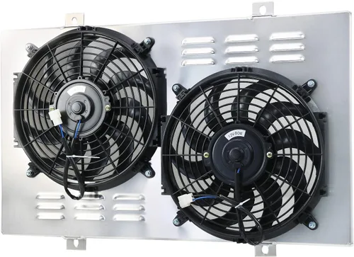 Vista 2 de Ventilador eléctrico de aluminio para Ford Ltd II Thunderbird Torino Mongeto Ranchero V8 1972-1979