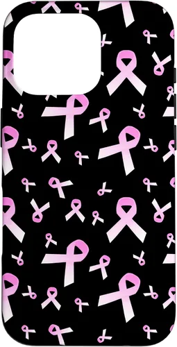 Vista 20 de Pink Ribbon Pattern Mestastatic Breast Cancer Awareness Case for iPhone 17