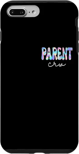 Vista 9 de iPhone 15 Parent Crew Groovy Back to School Cute Teachers Women Girl Case