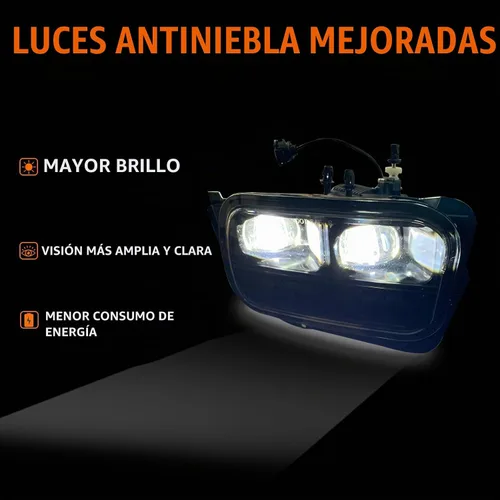 Vista 2 de Shocklight Luces antiniebla LED de repuesto para Dodge Ram 1500 2009-2012, Dodge Ram 2500 3500 2010-2018 Lámparas antiniebla izquierda y derecha