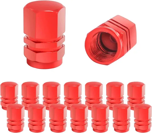Vista 11 de 16 tapones universales para válvulas de neumáticos, impermeables, herméticas para automóviles, bicicletas, motocicletas, camiones (negro)