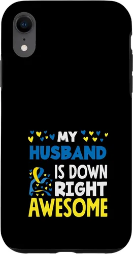 Vista 25 de My Husband is Down Right Awesome Down Syndrome Awareness Case for iPhone 17