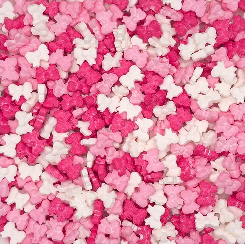 Vista 28 de NCS Gránulos comestibles de caramelo en forma de bigote jumbo – Decoración de cupcakes, pasteles y galletas, 7 onzas