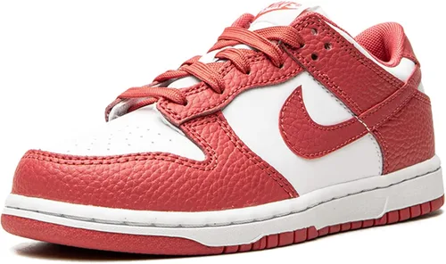 Vista 4 de Nike Preschool Dunk Low DC9564 111 Gypsy Rose - Talla 2Y BlancoArechaeo Pink