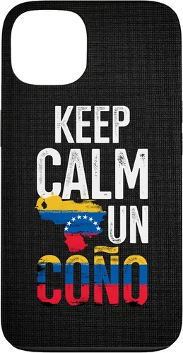 Vista 7 de Funda para iPhone 17 con diseño de bandera de Venezuela Pride Venezuela Girl Boy Flag Keep Calm Un Cono