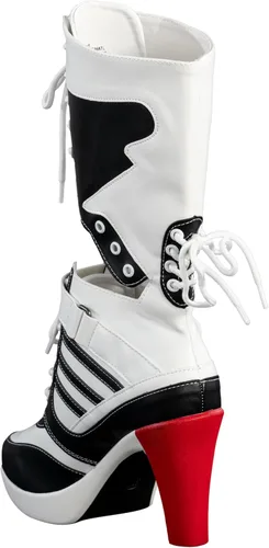 Vista 7 de Botas de tacón alto Harley Girl Villain Squad Halloween disfraz Cosplay