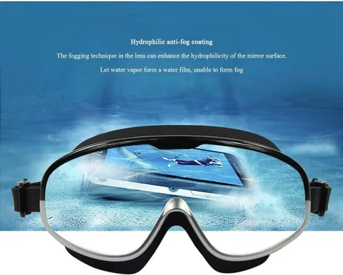 Vista 5 de Gafas de natación – Gafas de natación sin fugas, antiprotección, gafas de natación de triatlón para adultos, hombres, mujeres y jóvenes