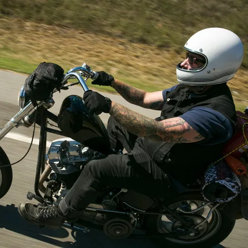 Vista 5 de Biltwell Guantes de moto Guantes de motocicleta Resistencia a la abrasión Tejido transpirable Puño abierto