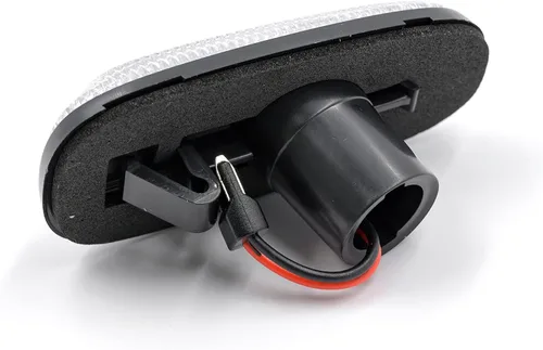 Vista 5 de Luces de marcador laterales LED ámbar secuenciales para Cadillac STS DTS Escalade 2005-2011 Lente transparente Led Guardabarros delantero repetidor