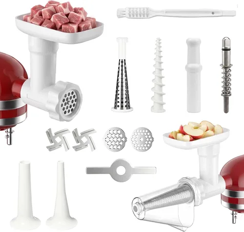 Vista 2 de Accesorio colador de frutas y verduras para batidora de pie KitchenAid