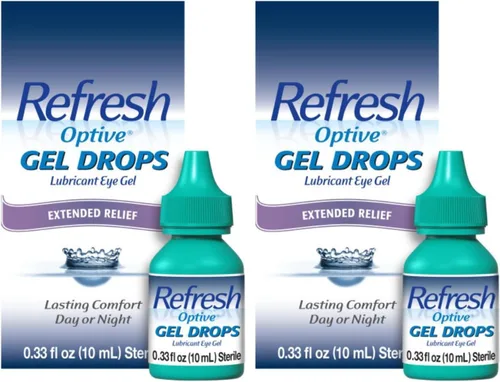 Vista 8 de Refresh Gel Optive gotas oculares lubricantes Gel 0,33 oz
