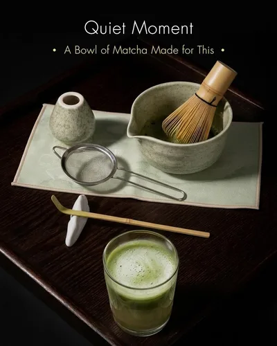 Vista 7 de SIMPLETaste Juego de batidor Matcha para amantes de las machas (verde)