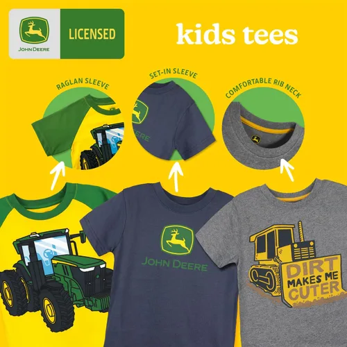 Vista 5 de John Deere Camiseta para niño