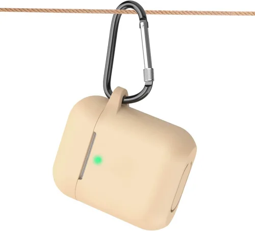 Vista 8 de Estuche de silicona para AirPods, estuche protector compatible con Airpods Serie 2 y 1 (no para estuche de carga inalámbrica)