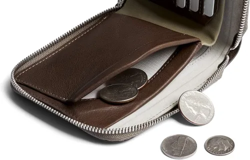 Vista 3 de Bellroy Cartera con cremallera - Edición Premium (cartera de piel con cremallera, monedero)