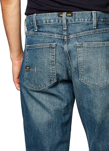 Vista 2 de Ariat Rebar M4 Relaxed DuraStretch - Jeans básicos de corte de bota para hombre, Carbine
