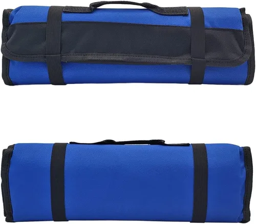 Vista 6 de Chef - Bolsa para cuchillos con 22 ranuras (Azul)