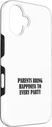 Vista 3 de iPhone 16 Parents bring happiness to every party Case