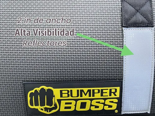 Vista 8 de Protector de Parachoques - Protector de Parachoques Trasero Nuevo y Mejorado para Automóviles y SUVs (76" de Ancho x 6" de Alto)