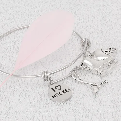 Vista 7 de Kivosliviz Regalos de hockey Pulsera Hockey Equipo Hockey Accesorios Regalos para Jugadores