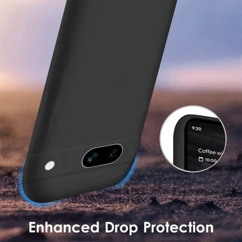 Vista 5 de Styletify Funda de fotos personalizada para Google Pixel 7a, funda de silicona a prueba de golpes, funda de teléfono personalizada de caramelo