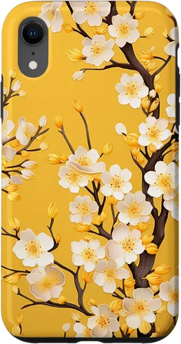 Vista 25 de Yellow Cherry Blossom Case for iPhone 17