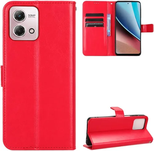Vista 25 de Funda para Boost Mobile Celero 5G + Funda de piel con tapa para Boost Mobile Celero 5G Plus, color negro