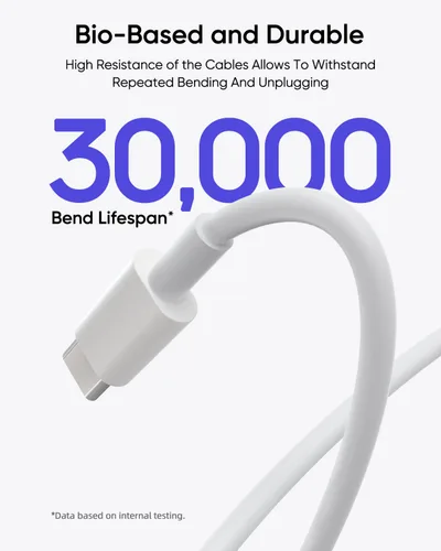 Vista 2 de iPhone Charger 5 Pack 6FT USB C to Lightning Cable【Apple MFi Certified】iPhone Charger Fast Charging iphone lightning cable iphone charger cord for