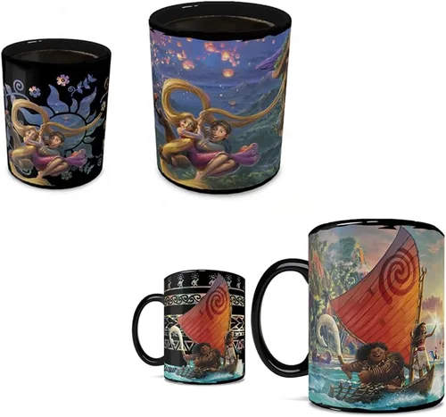 Vista 16 de Morphing Mugs Disney Mickey Minnie Mouse Christmas Candy Cane Express Pista Express de bastón de caramelo