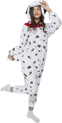 Vista 5 de Pijama unisex para adultos, disfraz de Halloween, disfraz de animal