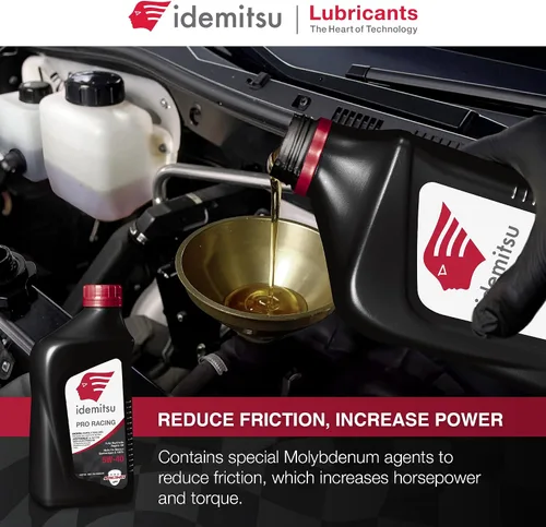 Vista 5 de Idemitsu Aceite de motor sintético Pro Racing 5w40 - 1QT