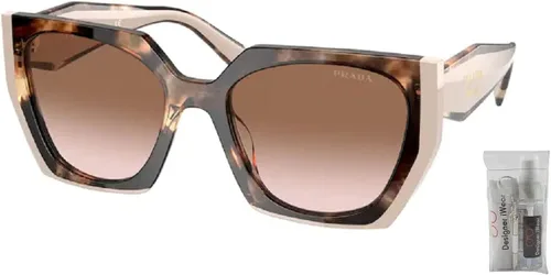 Vista 2 de Prada PR15WS Rectangle Sunglasses for Women BUNDLE With Designer iWear Complimentary Eyewear Kit