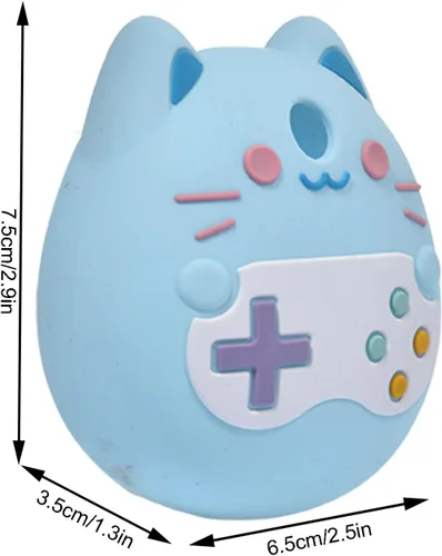 Vista 4 de Besokuse Funda de silicona para Tamagotchis Pix, protector de funda de silicona interactivo para mascotas, accesorios de máquina de juego virtual