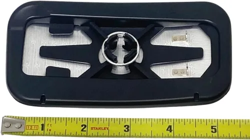 Vista 5 de Spieg Espejo lateral del conductor de repuesto inferior para Dodge Freightliner Mercedes Sprinter Van 2019-2023 vidrio calefactado con placa