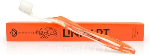 Vista 9 de LINHART Cepillo de dientes extra suave – Cepillo de dientes blanqueador de dientes con cerdas de longitud múltiple..