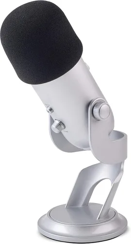 Vista 5 de Sound Addicted - Cubierta de espuma para micrófonos Blue Yeti Ideal para podcasting y grabaciones profesionales