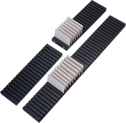 Vista 10 de WILLOWDALE 4 portatarjetas de madera de 12 pulgadas para tarjetas de visita