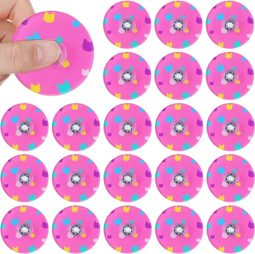 Vista 9 de Sotiff 24 piezas de tortuga verde Fidget Spinners a granel, mini juguetes