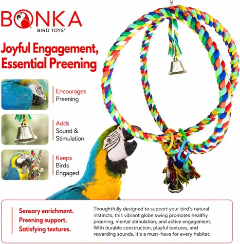 Vista 6 de Bonka 1411 - Juguete de cuerda de algodón con forma de globo enorme de 32 pulgadas, XL