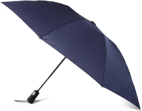 Vista 14 de Totes Reverse Close Folding Inbrella with Auto Open Close and Compact FLORAL ELÉCTRICO NEGRO