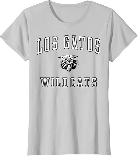 Vista 22 de Camiseta de Los Gatos de la escuela secundaria de Wildcats C1