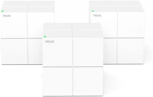 Vista 13 de Sistema de WiFi de malla Tenda Nova MW6 - Cubre hasta 2400 pies cuadrados - Sistema de WiFi de malla AC1200 para toda la casa - Red de malla Gigabit