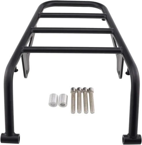 Vista 3 de Kesoto Portaequipajes trasero para motocicleta, soporte para portaequipajes, marco de carga de hierro, para Yamaha Klx 230/R 2020-2022, accesorios