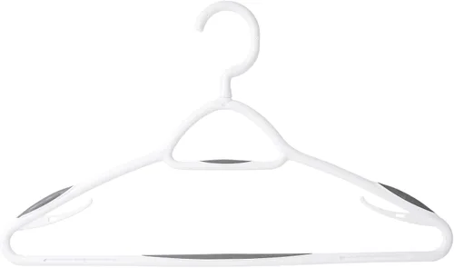 Vista 2 de Set de 5 Perchas Deluxe Antideslizantes de Neatfreak! - Perchas que Ahorran Espacio para Ropa, Pantalones, Chaquetas y Camisas, Paquete de 5