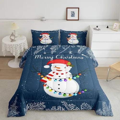 Vista 8 de Erosebridal Juego de edredón divertido de Halloween para niños, juego de ropa de cama de calabaza fantasma, decoración de Halloween para niños