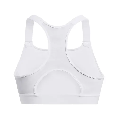 Vista 3 de Sujetador Deportivo Under Armour Hg Blanco