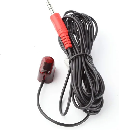 Vista 4 de Pequeño extensor de receptor de infrarrojos externo de 38-56 kHz, funciona con proveedores de cables seleccionados, cajas que incluyen: Verizon