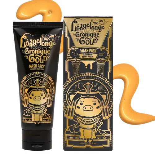 Vista 2 de Elizavecca Milky Piggy Hell-Pore Longo Longo Gronique Gold Mask Pack
