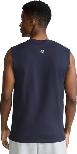 Vista 2 de Champion Camiseta sin mangas para hombre, camiseta muscular clásica con gráfico, camiseta sin mangas para hombre (Regular o Grande y Alto)